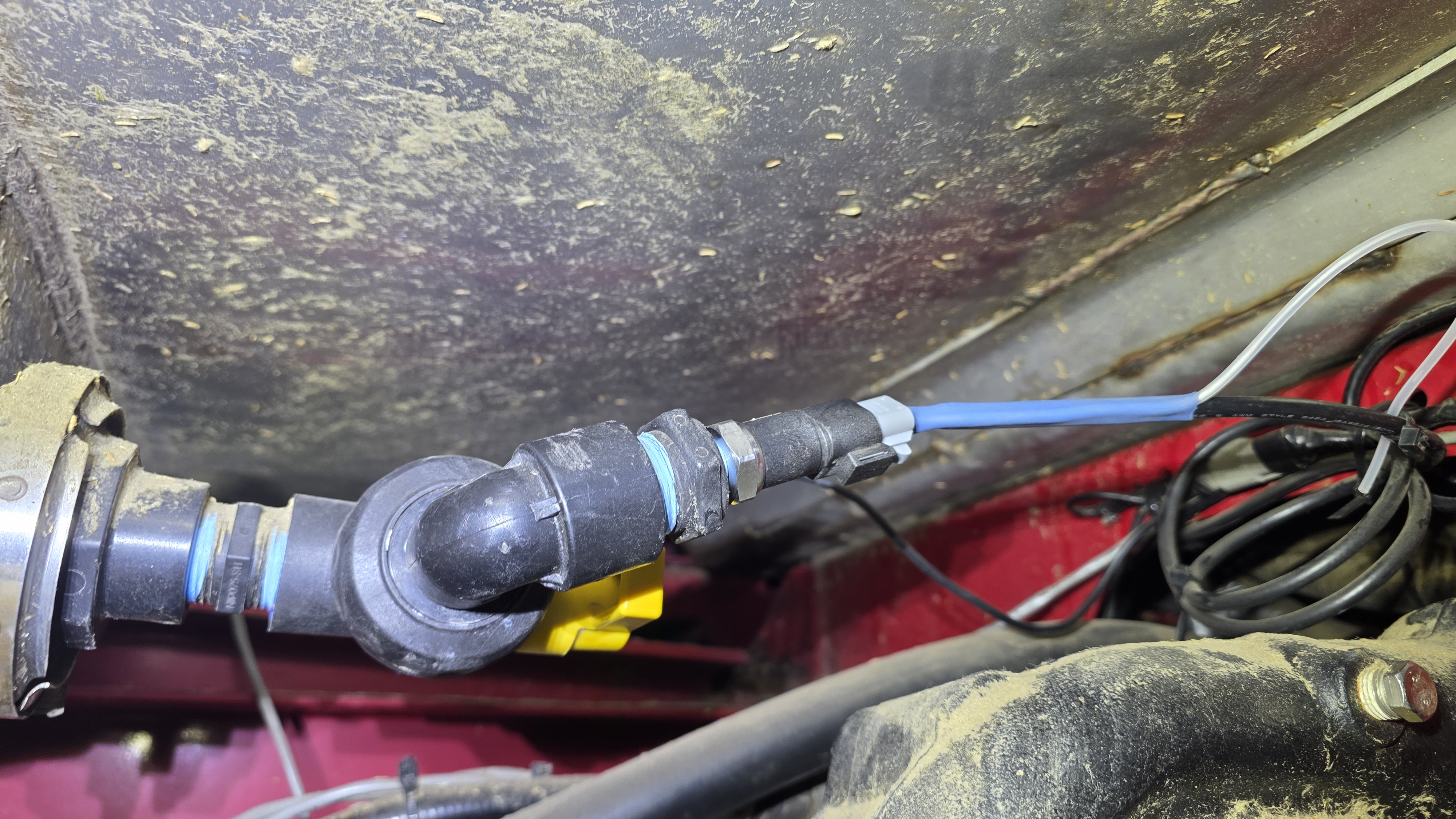 Installed sensor